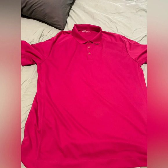 Nike Golf Tour Performance Mens Pink Golf Polo Xl